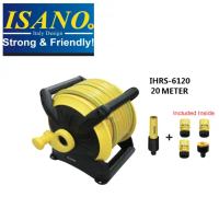 Isano Stackable Hose Reel Set w/ Accessories 1/2\ Hose - IHRS-6120"