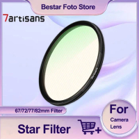 7artisans Star Filter 67/72/77/82mm Camera Lens Filter for Sony Canon Nikon Photography