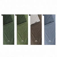 【Naturehike】超值2入組 LW180可拼接迷你信封睡袋 加大款 MSD09(台灣總代理公司貨)