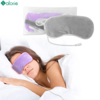 Heated Eye Mask USB Reusable Blindfold Steam Sleeping Eye Mask Patch Hot Steam Fatigue Relief Sleep Ant Dark Circles Aging