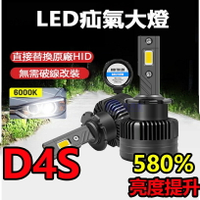 HID大燈 升級超亮 汽車LED疝氣燈 D4S D4R 35W 直插替換 100%解碼 汽車魚眼大燈 頭燈