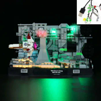 USB Light Kit for LEGO 75329 Star Trench Run Diorama Building Set Blocks Model -NOT Included Lego Model