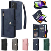 For OnePlus 10 Pro 9 8 7 7t Luxury Zipper Leather Case Retro Holder Flip Wallet Cover One Plus Nord 2 N20 N200 N100 N10 5G Bags