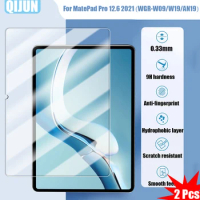 Tablet glass for Huawei MatePad Pro 12.6 2021 Tempered film Explosion proof and scratch resistant waterpro 2 Pcs for WGR-W09 W19
