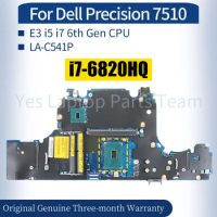 LA-C541P For Dell Precision 7510 Laptop Mainboard 0JH03G 086PC0 0Y4C16 04Y4C1 0HKD42 I7-6700HQ/6820HQ Notebook Motherboard