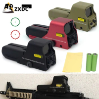 552 Red Green Dot Holographic Sight, Holographic Rifle Scope, Three colors options, Tactical Gear Airsoft Hunting Accessories