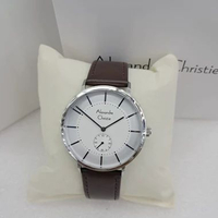 JAM TANGAN PRIA AC ANALOG ALEXANDRE CHRISTIE ORIGINAL 8493 AC 8493 AC8493 ACF8493 JAM AC 8493 BROWN
