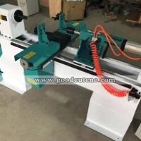 Low Price Wood Lathe Woodworking Machine Turning with Spindle for Wooden Bowls