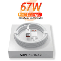 For Xiaomi 67W USB Super Fast Charger Power Adapter Mi 12 11 6A Type C Cable POCO X5 X4 Pro Note 9 1