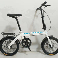 Fahrrad Single Speed Folding Bike Mini 20 Inch Men's And Women's Adult Small Wheel Children's Student Single Speed Lightweight