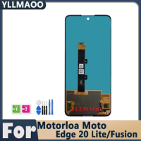 NEW For Motorola Moto Edge 20 Lite XT2139-1 LCD Display Touch Screen Digitizer Assembly Replace For Motorola Edge 20 Fusion