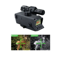 Digital Night Vision Scope Mount NV Sights Optical 3.5x Magnification Digital Infrared NV Night Vision Red Dot Sight Reticle