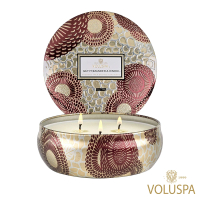 【VOLUSPA】美國Voluspa 日式庭園系列 黃金香囊&amp;檜木 香氛蠟燭 12oz