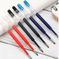 1000Pcs 99mm 9.9cm Black Blue Red Ink Plastic Replaceable G2 Gel Pen Refills Writing Smoothly 0.5mm Fine Point For Parker Pen