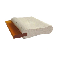 length=50CM/20" oiliness squeegee wooden handle screen printing Squeegees 75 Durometer