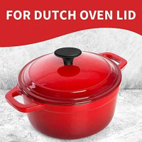 Dutch Oven Knob for Le Creuset Knob Replacement, Knob Bakelite Replacement Dutch Oven Pots Knob Pot Lid Handle 2 Sets