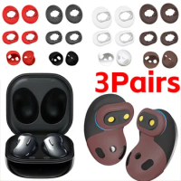 3-1pair Silicone Adapter Ear Wing Tip Replacement Earbuds Tip for Samsung Galaxy Buds Live Non-slip Earplug Earphone Accessories
