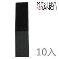 Mystery Ranch 神秘農場 背包整理帶10入/收整條/織條整理/魔鬼氈 61177 黑色 10cm