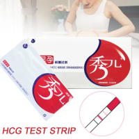 10Pcs Pregnancy Rapid Test Strip Self Test Simple Urine Test Strips For Women
