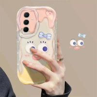 เคสโทรศัพท์ลายการ์ตูนไอศกรีม ดีไซน์น่ารัก วัสดุ TPU อ่อน กันกระแทก เข้ากันได้กับ Samsung Galaxy A17,