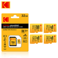KODAK ULTRA 256GB Memory Card 128GB U3 4K Micro SD Card 256GB 512GB SDHC Microsd UHS-I C10 TF Trans Flash Microsd with Adapter