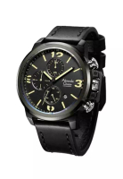 Alexandre Christie Alexandre Christie Jam Tangan Pria - Black Ivory - Leather Strap - 6280 MCLBGBAIV