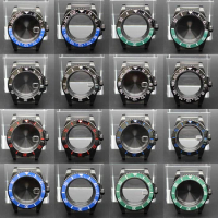 40mm Black FEIYASHI Cases Men's Watches Sapphire Glass Ceramic Bezel For Seiko NH35 NH36 Miyota 8215 Eta 2824 Movement Dial