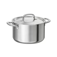 IKEA 365+ 附蓋湯鍋, 不鏽鋼, 5.0 公升
