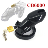 CB6000S/CB6000 Cock Cage Male Chastity Device With 5 Size Penis Ring Brass Lock Lock Digital Label Penis Lock Male Sex Toy