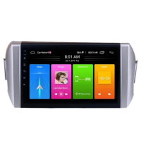 9 Inch 2 Din Android 10.0 Car MP5 Player Radio 2+16GB Wifi Bluetooth GPS Navigation for Toyota Innova 2015-2018 LHD