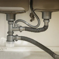 Kitchen sink Deodorization Sink Drain Hose drain filter double single tank for Wash Basin bathroom sewer accessorie magic basket