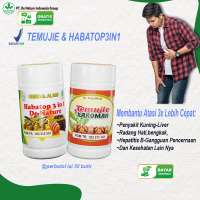 Temujie Habatop perbotol isi 50 butir membantu Penyakit Kuning Liver Hepatitis B hati radang dan gan