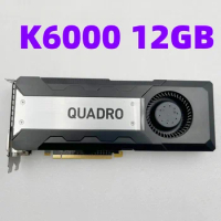 Original Quadro K6000 12GB Professional Graphics Card Design 3D Modeling Rendering