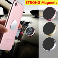 Universal Magnetic Car Phone Holder Magnet Mount Bracket Stick on Car Dashboard Wall All Mobile Phone For iPhone Samsung Xiaomi