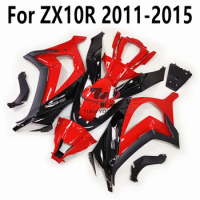 Motorcycle Full Fairing Kit For Kawasaki ZX10R Cowling Fit ZX10 R ZX 10R 2011 2012 2013 2014 2015 Red Black Glossy Print