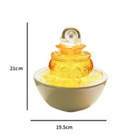 風水流水擺件招財聚寶盆家居客廳個性工藝品擺件喬遷送禮生財擺件