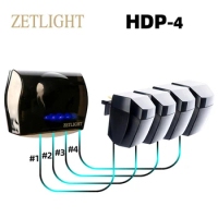 Zetlight-Large Linkage Hang-On Dosing Pump High Accuracy Fish Tank Aquarium Pump Nutrient Droplet Pump HD Series HDP-1 DP-4