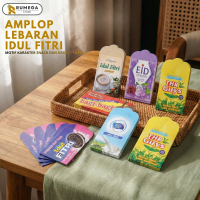 Angpao Lebaran SNACK Amplop Lebaran 2026 Karakter Lucu Murah 10 PCS