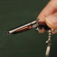 Móc khóa kim loại cho nam trang sức sưu tầm PUBG CSGOMauser M4A4 mô hình vũ khí CS GO M762 M1896 P91