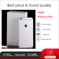 Original Apple iPhone 6 Plus Unlocked Used IOS A8 5.5" 16/64/128GB ROM Cellphone 8MP Fingerprint Smartphone