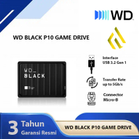 WD Black P10 2TB Game Drive - Hardisk Eksternal Gaming