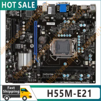 Original H55M-E21 Motherboard 8GB LGA 1156 DDR3 Micro ATX Mainboard 100% Tested