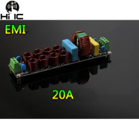 Two-stage Hybrid EMI 18A 20A High Frequency Power Filter Power Supply Assembled Board EMI Power Filter Socket Module