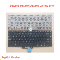Laptop English Keyboard For Asus VivoBook15 X510UA X510UQ F510UA A510U S510 notebook Replacement layout Keyboard