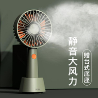 掛脖風扇 GEGEI手持小風扇N9便攜式usb充電迷你小型靜音辦公室桌上手拿握隨身學生宿舍床上 夏沐