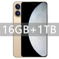 Brand New Original 16GB+1TB For Smartphone 6.8 inch XS15 Pro Full Screen 4G 5G Cell Phone 7800mAh Mobile Phones Global Version