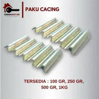 Paku Cacing 3/8 inch 1/2 inch 5/8inch Untuk menyambung dengan kayu 3/8inch 500gr