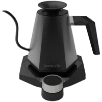 Brewista-X Series 304 Stainless Steel Electric Coffee Kettle, Variable Adjustable Thermal Gooseneck, 220V, 0.8L