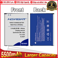 HSABAT 5500mAh BL-44E1F Battery For LG V20 battery H990 F800 VS995 US996 LS997 H990DS H910 H918 Stylus3 M400DY battery