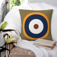 Royal Air Force Square Pillowcase Pillow Cover Polyester Cushion Decor Comfort Throw Pillow for Home Living Room